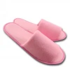 Customized Disposable Cotton Velvet Slippers For Hotels