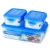 Import Customized kitchen freshness airtight plastic food storage container set with 7pcs from China