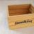 Import Customized logo small wooden crate/ wood fruit crate from China