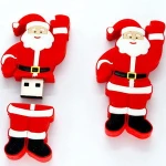 Customized Shape PVC USB Flash Drive for Promotion