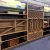 Import Customized steel metal and wood wine rack sales shelf display supermarket shelf from China