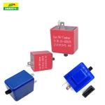Customized Waterproof  motorcycle lighting system car relay 12v power relay auto relays Led 2 pin flasher motorcycle flasher