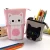 Import Cute Flexible Canvas Pencil Case School Supplies Gift Stationery Pencil Pouch from China