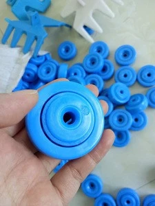 D49mm Double Bearing Trolley Roller For Poultry Slaughter Line