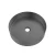 Import DALI american standard sink face wash basin lavatory small Stainless Steel one piece round black countertop bathroom basin sink from China