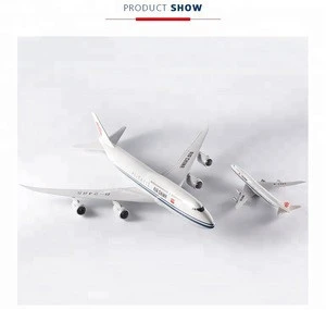 decoration airliner ABS air plane model B747-8 resin craft souvenir for collection
