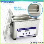 Dental Laboratory Equipment 800 mL Digital Ultrasonic Jewelry Clean Bathroom Glass Cleaning Equipment
