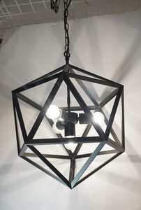 Diamond Pendant Lamp/Light Cage Vintage Industrial Pendant Light /lamp Fixture