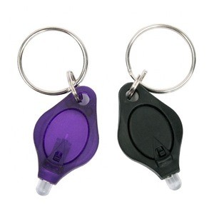 Different body colors of the uv light keychain uv key chain light Money Detector Diamond gem Detector  UV Light DK18702