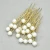 Import Different Sizes Ivory White Gold Color Bridal Hair Accessories Personalized Pearl Beaded Wedding Luxury Hair Clips And Pins from China