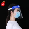 Disposable Direct Splash Protection Anti-fog CE Face Shield With Soft Foam Head Band