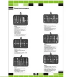 Dissection Instruments kit, Surgical instruments