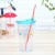 Import DIY Clear Food Grade Plastic Reusable Bubble Tea Tumbler Soda Drink Acrylic Tumbler With Straw Double Wall Acrylic Tumblers Cup from China
