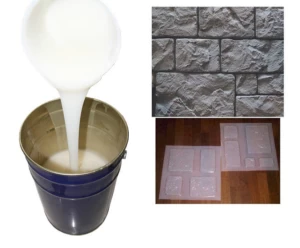 DIY silicone rubber clay brick making mold mould for concrete paver cement