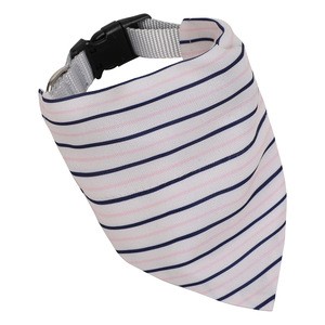 Dog Cat scarf with nylon collar in plastic buckle clothes accessories wholesale clothes for Dog