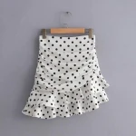 Dot Print Women Skirts Fashion Lady Skirt Ladies Short Skirts