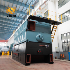 Buy Double Drum Biomass Rice Husk Fired Steam Boiler Rice Mill In ...