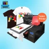 Double Heaads a3 dtg Printer for t shirt printing machine Direct to Garment Printer 8 Color for Textile Trinting