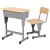 Import Double Plywood Primary wooden furniture classroom table and chair School Desk from China