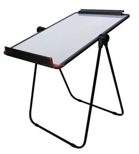 Double side Flip chart stand with paper whiteboard with easel for office school supplier