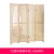 Dreamhause Nordic fashion screen living room handmade folding screen solid wood partition rattan screen
