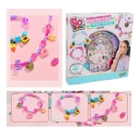 Dress-up game for 3-7 years girls handmade diy bracelet jewelry children shiny jewelry Dessert pendant bead set