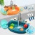 Import Drop-shipping Kids Set Kitchen Toy Simulated Electric Dishwasher Play House Games Children Kitchen Toy from China