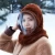 Import DS64 Women Girls Winter Warm Thermal Cap Windproof Neck Warmer Earflap Hats Riding  Cycling Plush Balaclava Hooded Hat from India