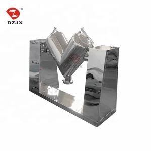 DZ food vitamin powder pharmaceutical chemical stainless steel mixing equipment  v shape mixer