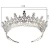 Import Echsio Trendy Wedding Bridal Copper Crown High Quality Cubic Zirconia Tiara For Women Hair Jewelry Accessories Hot Sale BC4601 from China