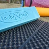 eco friendly crosslinked polyethylene light weight portable folding sleeping mat  waterproof camping mat 1cm 12 fold