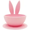Eco-friendly Customized Food Grade Dinning Plate Silicone Baby Feeding Bowl With Suction