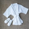 Eco friendly natural colors azo free best absorbent soft quality bathrobes manufacturer