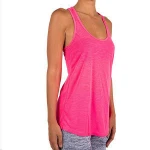 Ecoach high quality Burnout Slub Racer Back Active Workout gym fitness women tank tops