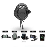 electric bicycle mid motor kits bafang 48V 500W  bbs02 electric bicycle motor mid motor drive kits with optional displays