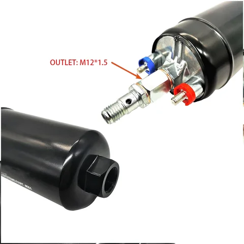 300LPH Universal External Inline Fuel Pump 12V Replacing NEW For - Foto 6