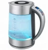 Electric Glass Water Kettle - 1.7L Original Clear Digital Automatic Heater Warmer Kit Set w/Temperature Control, Timer, LED, Lid