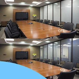 Electronic PDLC smart switchable smart glass film for building glass