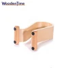 Elegant Creative Low Price Solid Wood Fashion Headphone Tabletop Wood Holder Display