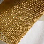 Elegant curtain design, metal coil drapery mesh curtains partitions
