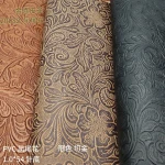 Embossing process Bags/Car/Shoe/Decoration/Belt artificial pvc leather