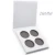 Import Empty Makeup Palette Cardboard Eyeshadow Palette Cosmetics 26mm eyeshadow packaging round pans palette from China