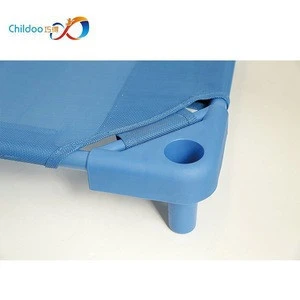 EN716 Kids Folding Cheap Plastic Stackable Children Bed With Storage