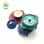Enamel Cookware Cast Iron Dutch Oven Casserole Cooking Pot Sets Kitchen Ware Set