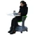 Import Ergonomic conference chair with writing tablet dinning table from China