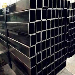 ERW Welded Round Square 6 meter 3/ 4" 1" 1 1.5 2 2.5 3 4 inch black iron pipe price