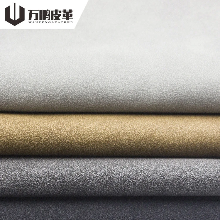 Eu Environmental Protection leather material for shoes Full Stock Pu Artificial Finished Leather Guangzhou Shoes Making Material