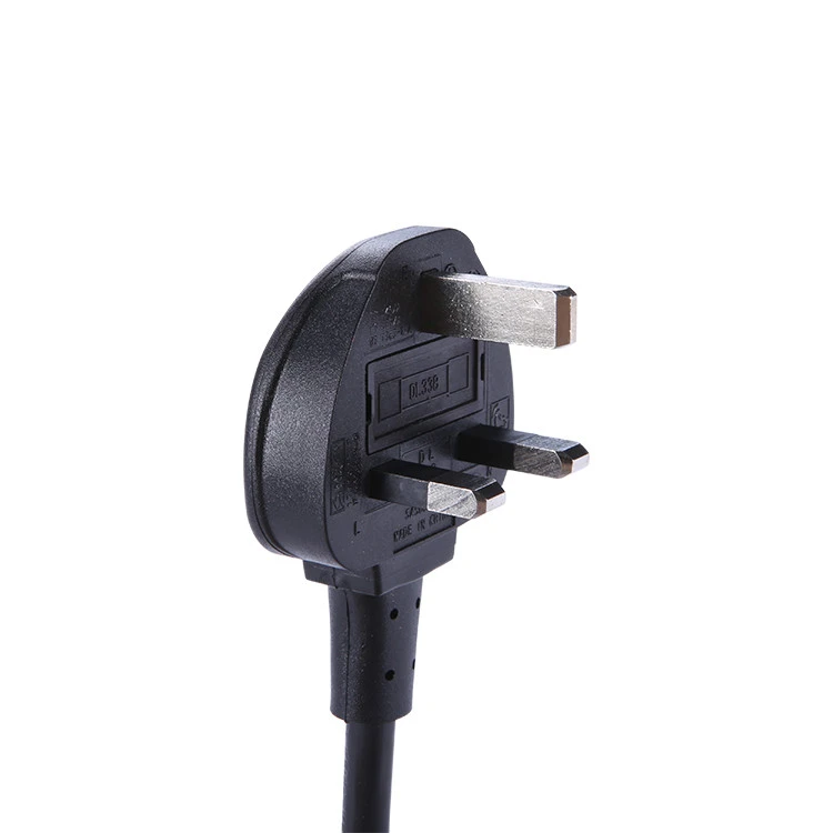 Eu To Uk Plugs Power Converter 2 Pin 1.5M 1.8M Black High Quality Cable Plug Ac Dc Adapter 12V 1A Adaptor Australian