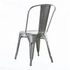 European style industrial  antique metal chairs