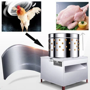 Excellent goods chicken plucker machine / poultry processing slaughtering equipment / hair removal machine